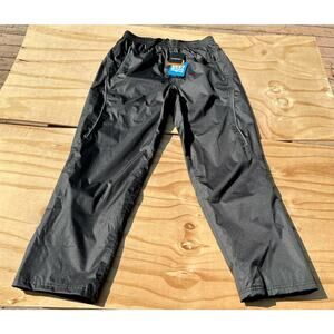 MUDDYFOX Pants‎ Windbreaker Waterproof Drawstring Adjustable Black Size M NEW